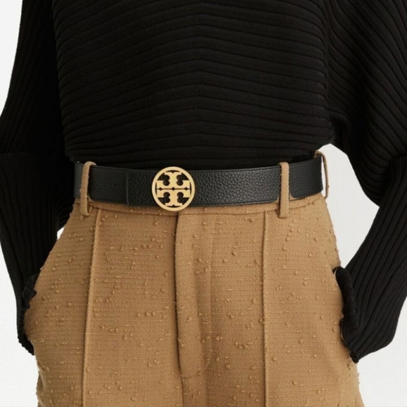 Tory Burch Miller Reva Belt in Silver - Picture 11 of 13